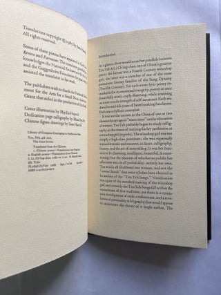 The Lotus Lovers (inscribed to Jim Harrison)