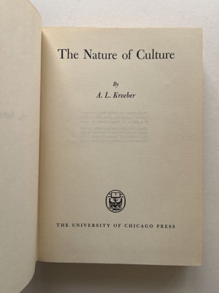 The Nature of Culture (inscribed)