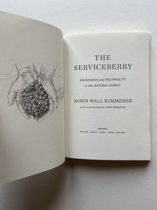 The Serviceberry: Abundance and Reciprocity in the Natural World (signed with seed bookmark)