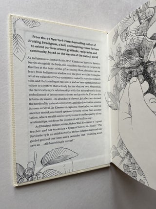 The Serviceberry: Abundance and Reciprocity in the Natural World (signed with seed bookmark)