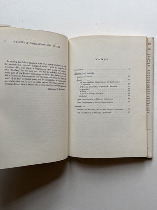 A Roster of Civilizations and Culture (family association copy)