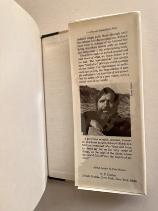 Good News: A Novel (inscribed, one of Abbey's own copies)