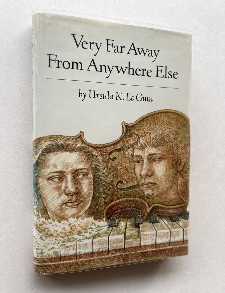 Item #1844 Very Far Away from Anywhere Else (signed, her own copy, with a letter to her from the publisher). Ursula Le Guin.