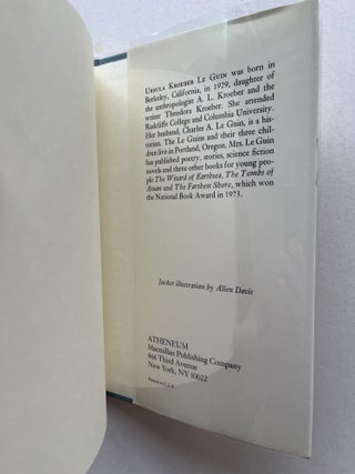 Very Far Away from Anywhere Else (signed, her own copy, with a letter to her from the publisher)