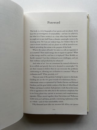 Here on Earth: A Natural History of the Planet (signed)
