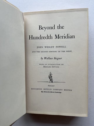 Beyond the Hundredth Meridian (association copy)