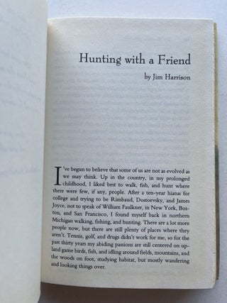 For a Handful of Feathers (association copy)
