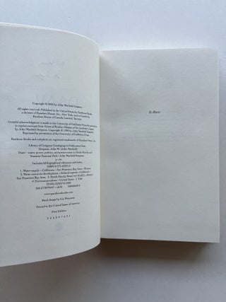 Dam! Water, Power, Politics and Preservation in Hetch Hetchy and Yosemite National Park (signed)