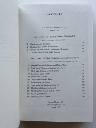 Dam! Water, Power, Politics and Preservation in Hetch Hetchy and Yosemite National Park (signed)