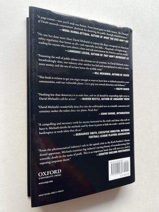 The Triumph of Doubt: Dark Money and the Science of Deception (inscribed to Dava Sobel)