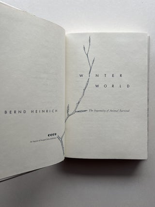 Winter World: The Ingenuity of Animal Survival (signed)