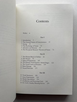The Astonishing Hypothesis: The Scientific Search for the Soul (inscribed to Beat poet Michael McClure)