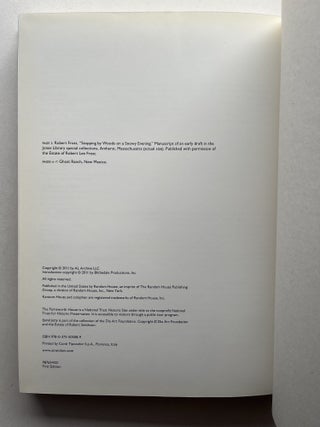 Pilgrimage (inscribed to artist Chuck Close)