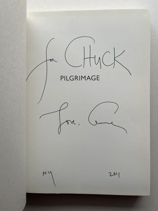 Pilgrimage (inscribed to artist Chuck Close)