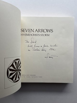 Seven Arrows (inscribed by N. Scott Momaday to his dad)