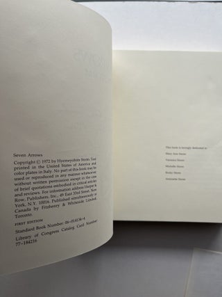 Seven Arrows (inscribed by N. Scott Momaday to his dad)
