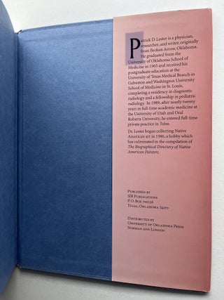 The Biographical Directory of Native American Painters (inscribed to N. Scott Momaday)