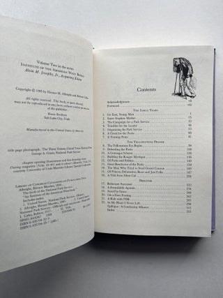 The Birth of the National Park Service: The Founding Years, 1913-33 (association copy)