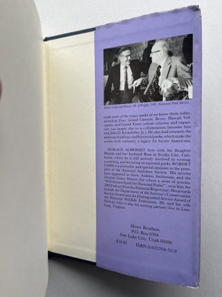 The Birth of the National Park Service: The Founding Years, 1913-33 (association copy)