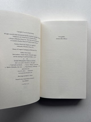 Reef Madness: Charles Darwin, Alexander Agassiz, and the Meaning of Coral (with signed letter)
