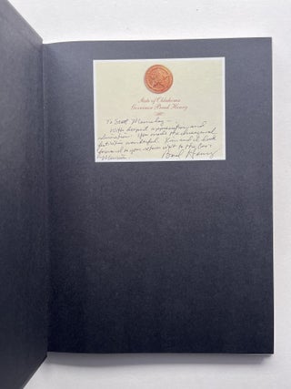 Oklahoma II (inscribed by the governor of Oklahoma to N. Scott Momaday)