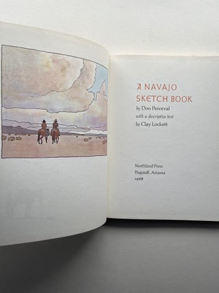 A Navajo Sketch Book (signed, N. Scott Momaday's copy)