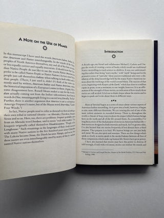 Roots of Survival: Native American Storytelling and the Sacred (inscribed to illustrator Barry Moser)