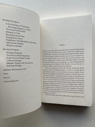 Braiding Sweetgrass: Indigenous Wisdom, Scientific Knowledge and the Teachings of Plants (inscribed)
