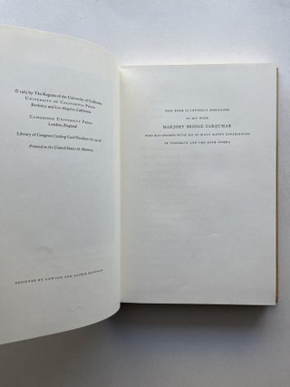 History of the Sierra Nevada (inscribed to mountaineer Hervey Voge)