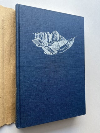 History of the Sierra Nevada (inscribed to mountaineer Hervey Voge)