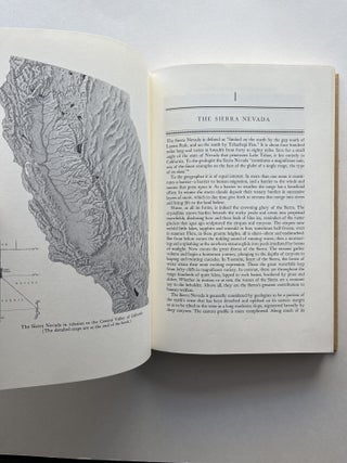 History of the Sierra Nevada (inscribed to mountaineer Hervey Voge)