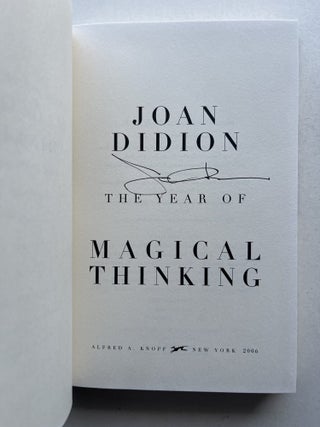 The Year of Magical Thinking (signed)