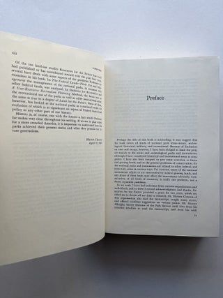 Our National Park Policy: A Critical History (association copy)