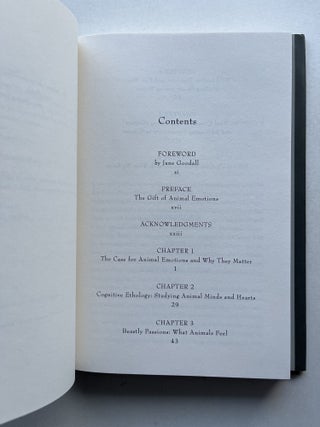The Emotional Lives of Animals (inscribed)