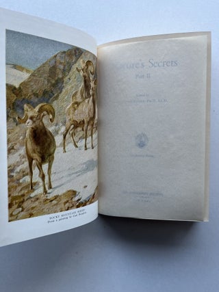 Nature's Secrets, Part I and II (two volumes, both inscribed)