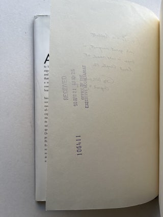 Consilience: The Unity of Knowledge (inscribed to former Secretary of the Interior Bruce Babbitt)