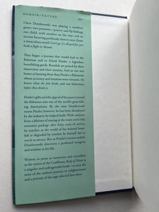 Body of Water: A Sage, a Seeker, and the World's Most Alluring Fish (inscribed)