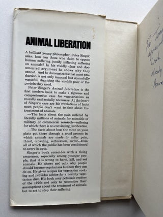 Animal Liberation (inscribed)