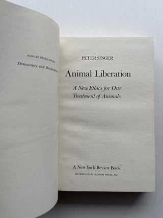 Animal Liberation (inscribed)