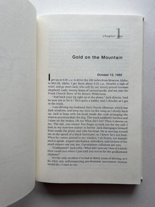 One Winter in the Wilderness (inscribed)