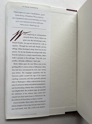 Shadow Mountain: A Memoir of Wolves, a Woman, and the Wild (inscribed)