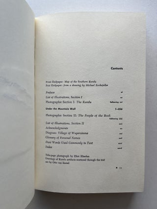 Under the Mountain Wall: A Chronicle of Two Seasons in the Stone Age (inscribed)
