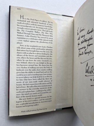 The Secret World of Colin Fletcher (inscribed)