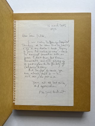 The City of the Plain: Sacramento in the Nineteenth Century (Joan Didion's copy with a note to her laid in)