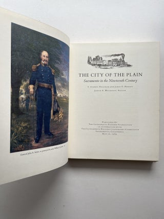 The City of the Plain: Sacramento in the Nineteenth Century (Joan Didion's copy with a note to her laid in)