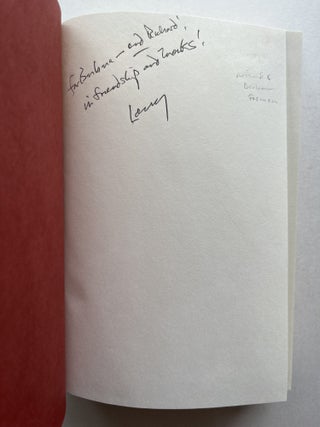 Emerson (inscribed to Richard T. T. Forman)