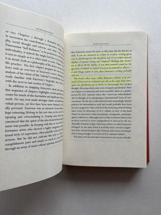 Emerson (inscribed to Richard T. T. Forman)