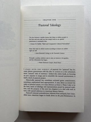 The Environmental Imagination: Thoreau, Nature Writing, and the Formation of American Culture (association copy)