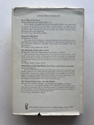 Mountain Islands and Desert Seas: A Natural History of the U.S.-Mexican Borderlands (association copy)