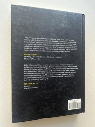 The Philip Johnson Tapes (inscribed to Chuck Close)